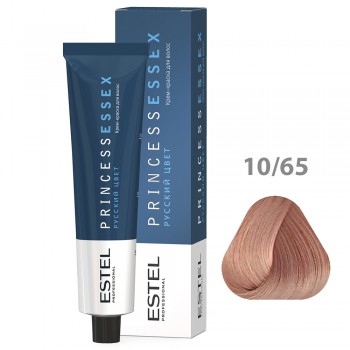 Крем-краска PRINCESS ESSEX 10/65 Светлый блондин фиолетово-красный 60мл